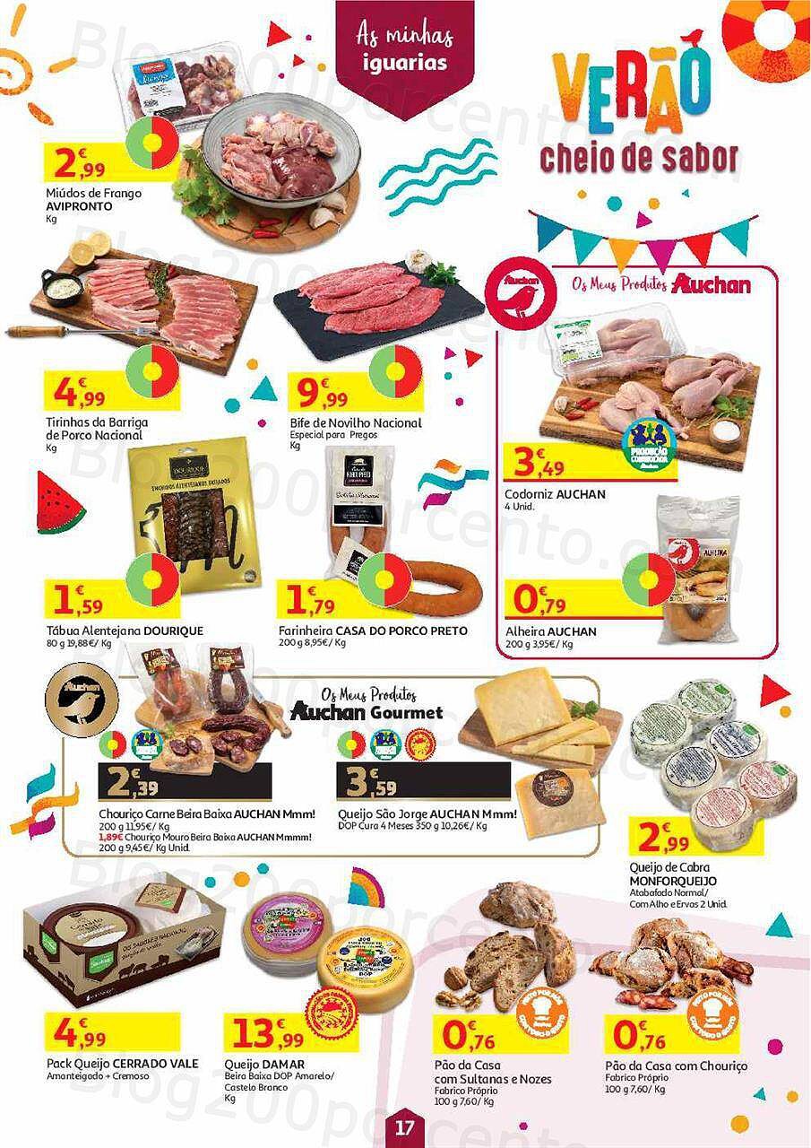 Auchan Antevisão Folheto Verão 15 a 24 junho