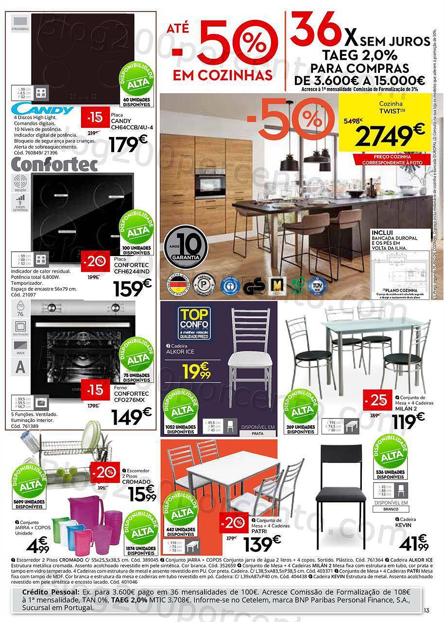 Conforama Saldos 10 a 30 junho