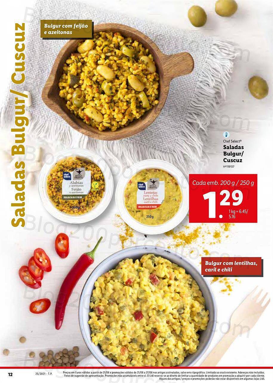 Antevisão Folheto Lidl Promoções de 21 a 27 junho