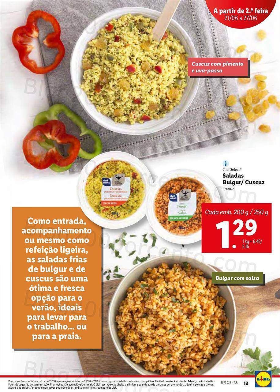 Antevisão Folheto Lidl Promoções de 21 a 27 junho