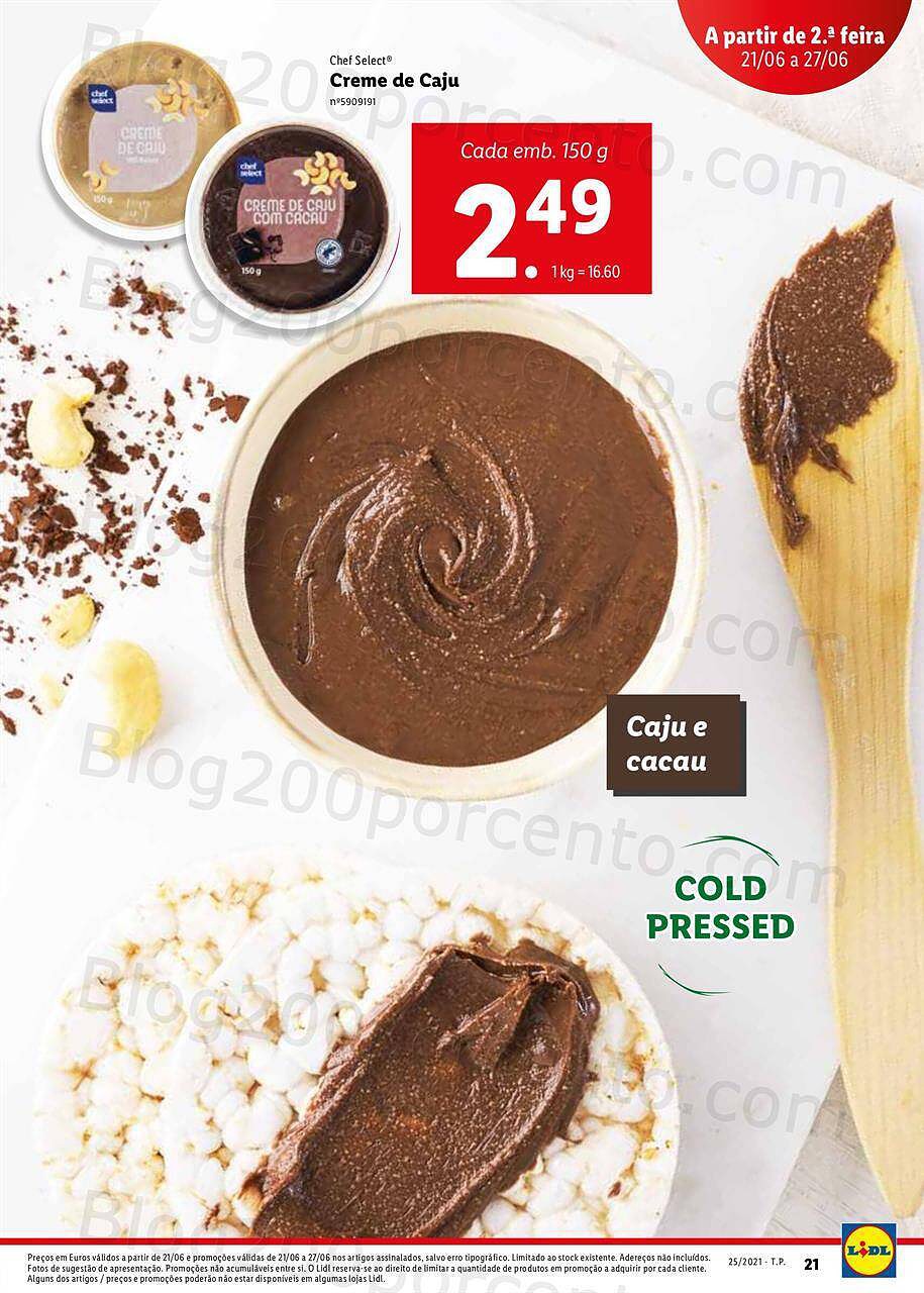 Antevisão Folheto Lidl Promoções de 21 a 27 junho