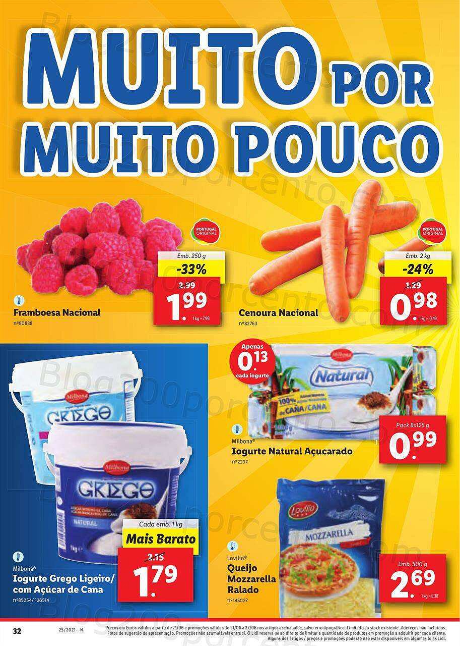 Antevisão Folheto Lidl Promoções de 21 a 27 junho