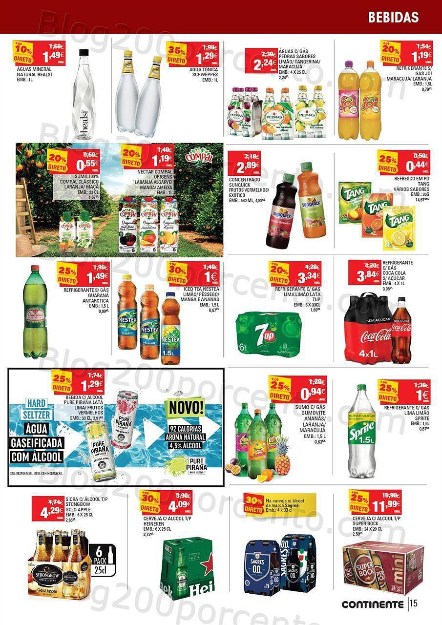 Folheto Continente Açores