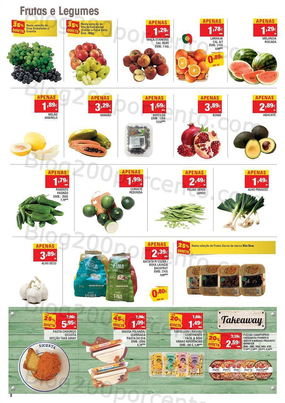 Folheto Continente Açores