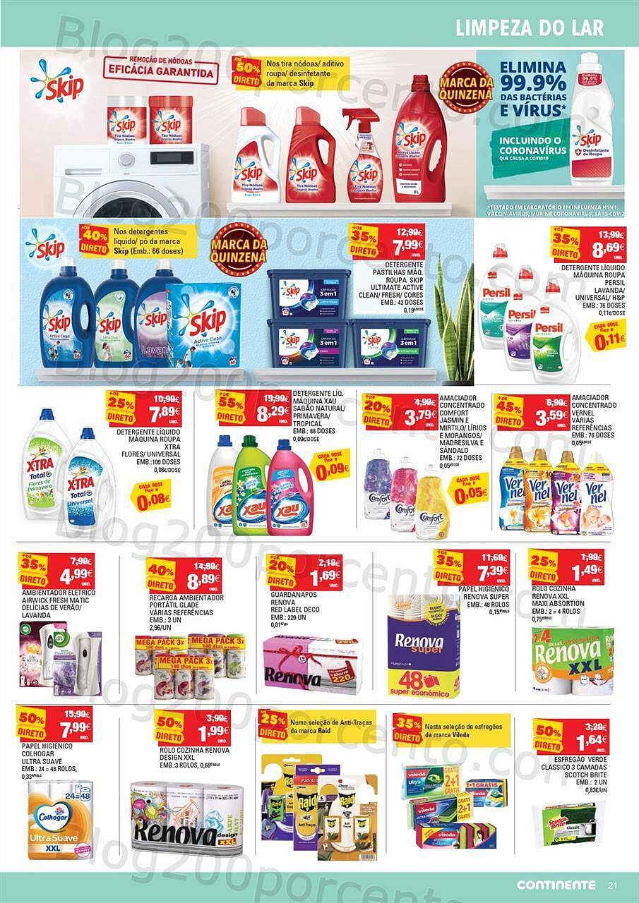 Folheto Continente Açores