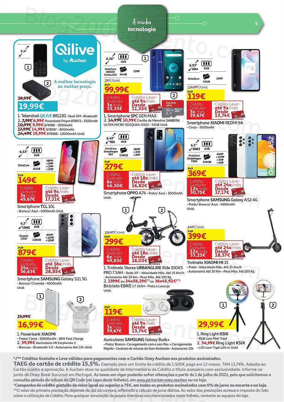 Auchan Tecno 11 junho a 11 julho