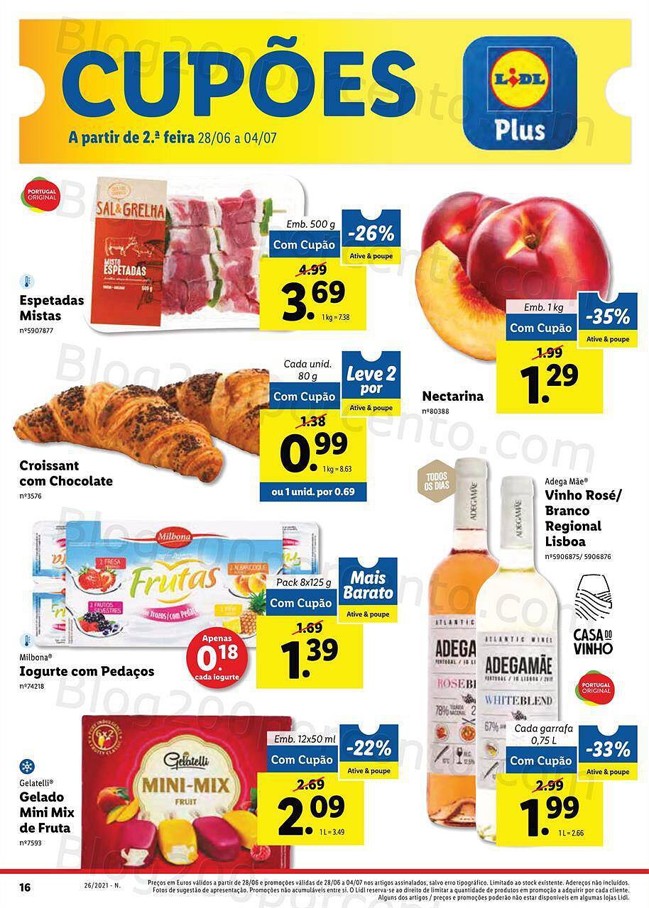 LIDL 28 junho a 4 julho