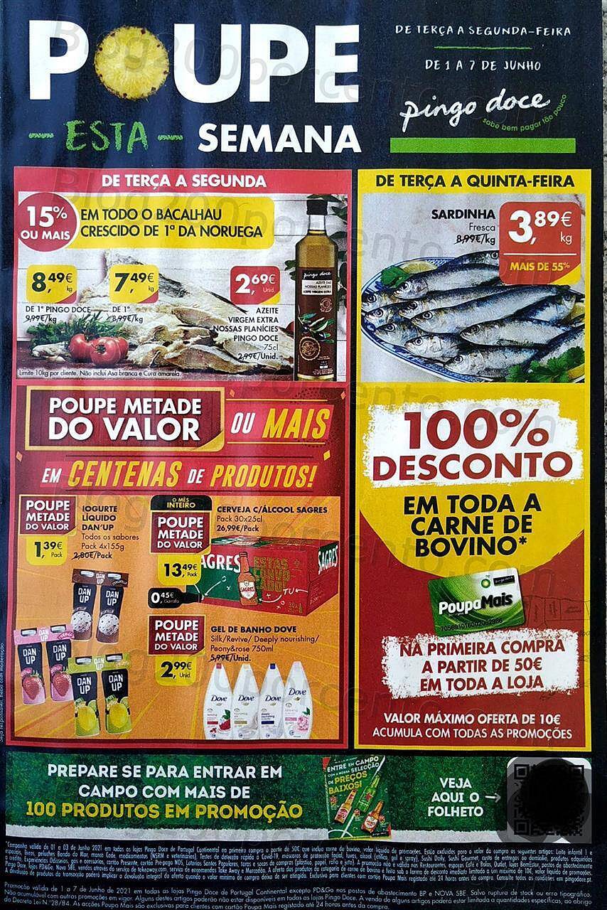 Antevisão Folheto PINGO DOCE 1 a 7 junho