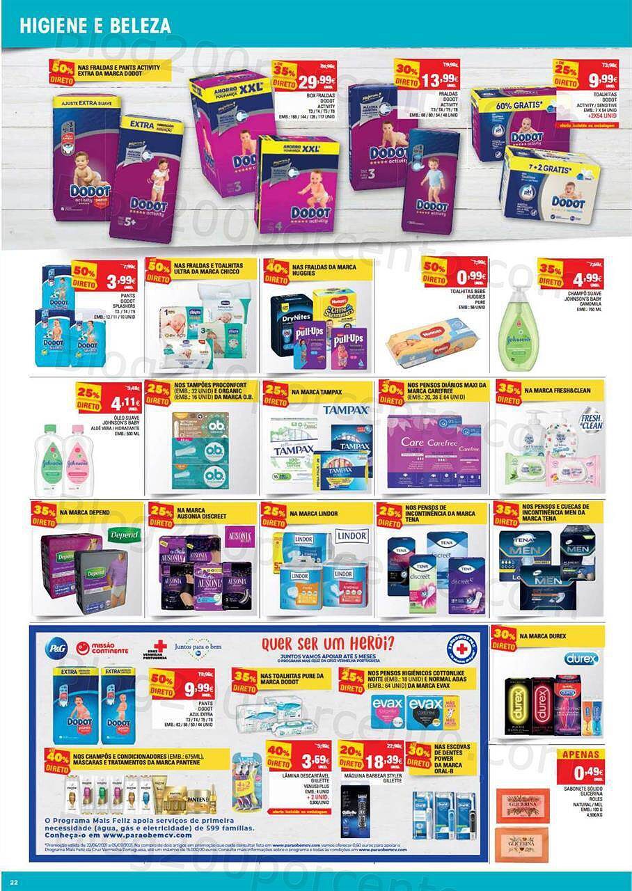 Folheto Continente Hiper Modelo 29 junho a 5 julho