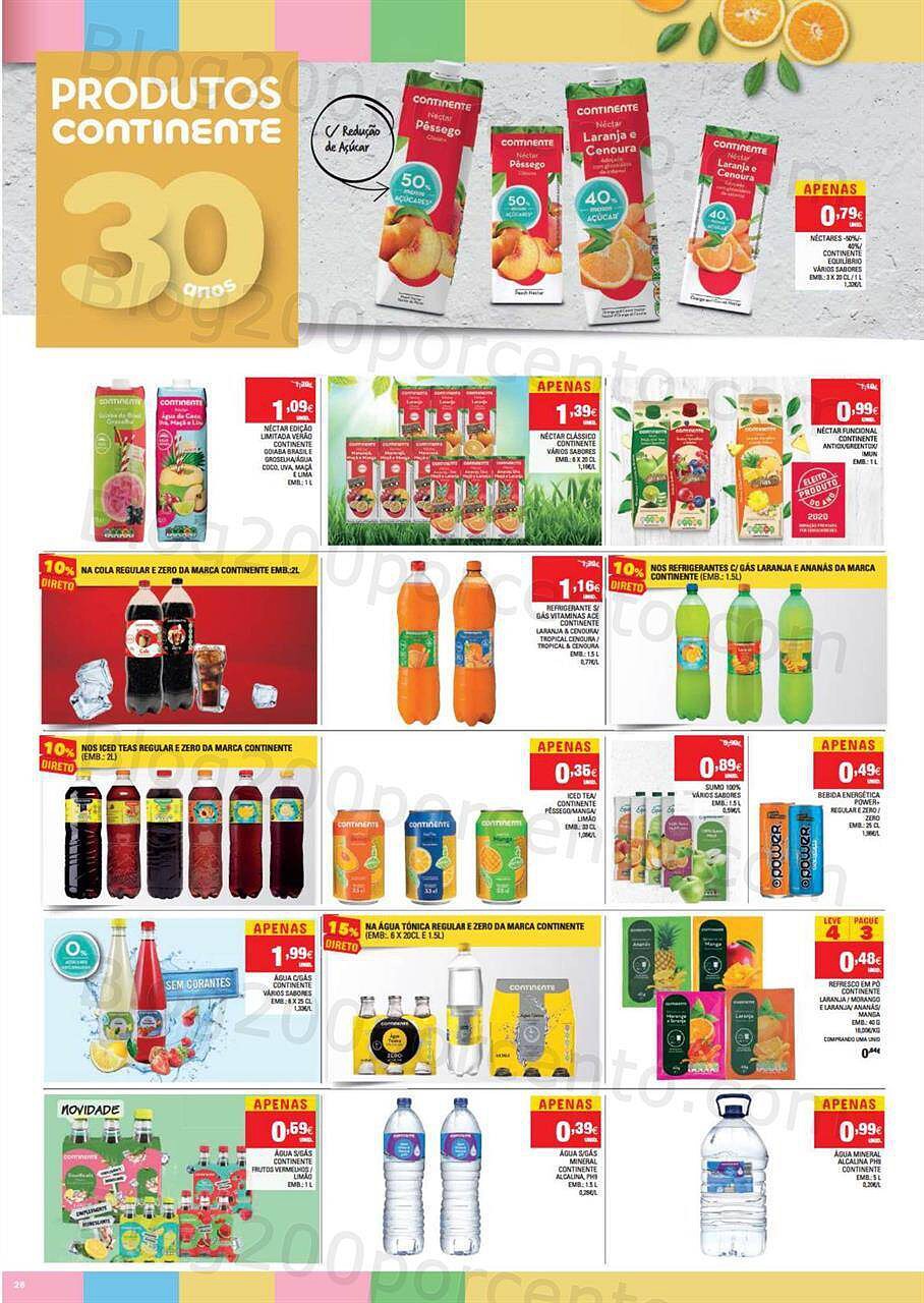 Folheto Continente Hiper Modelo 29 junho a 5 julho