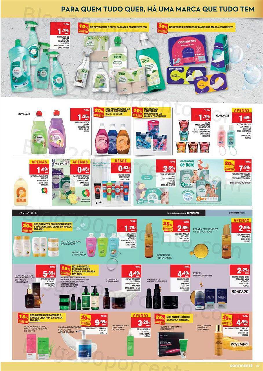 Folheto Continente Hiper Modelo 29 junho a 5 julho
