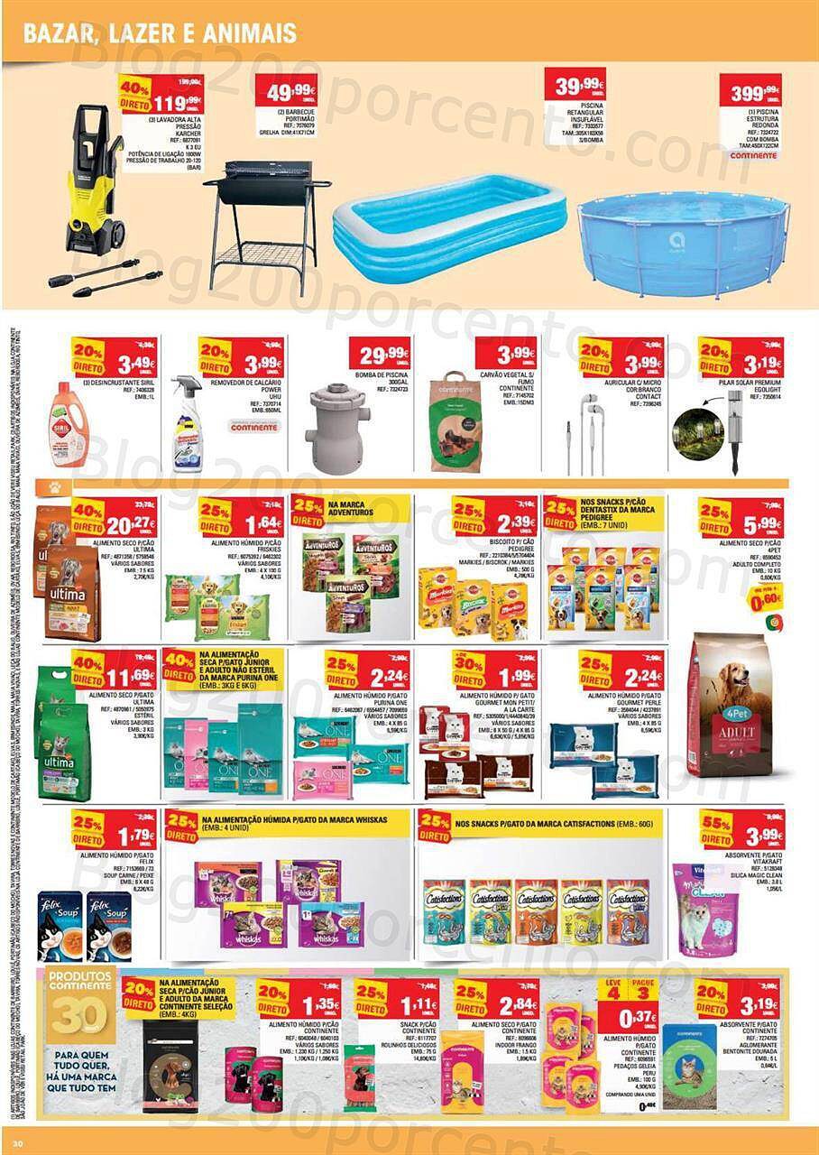 Folheto Continente Hiper Modelo 29 junho a 5 julho