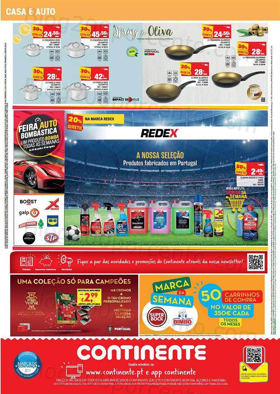 Folheto Continente Hiper Modelo 29 junho a 5 julho