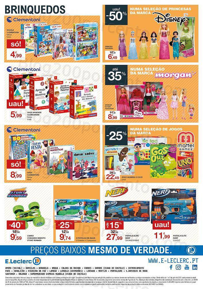 Antevisão Folheto E-LECLERC 1 a 7 julho