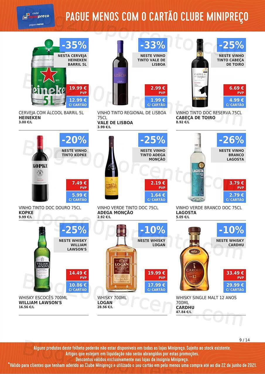MiniPreço Clube 24 a 30 junho