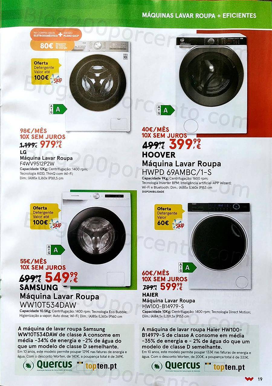 Worten 24 junho a 4 julho eficiência Energética