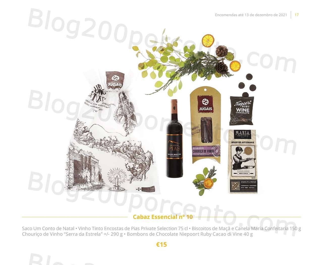 Cabazes Folheto de Natal Continente