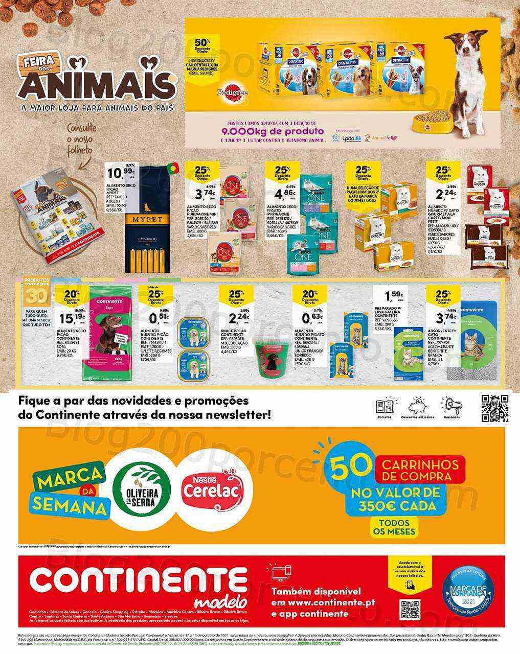 Antevisão Folheto CONTINENTE madeira promoções de 12 a 18 outubro