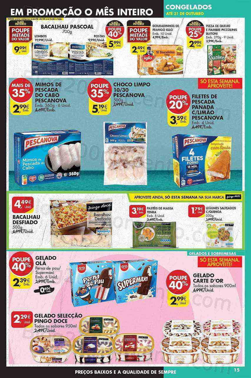 Antevisão Folheto PINGO DOCE Lojas Pequenas Promoções de 12 a 18 outubro