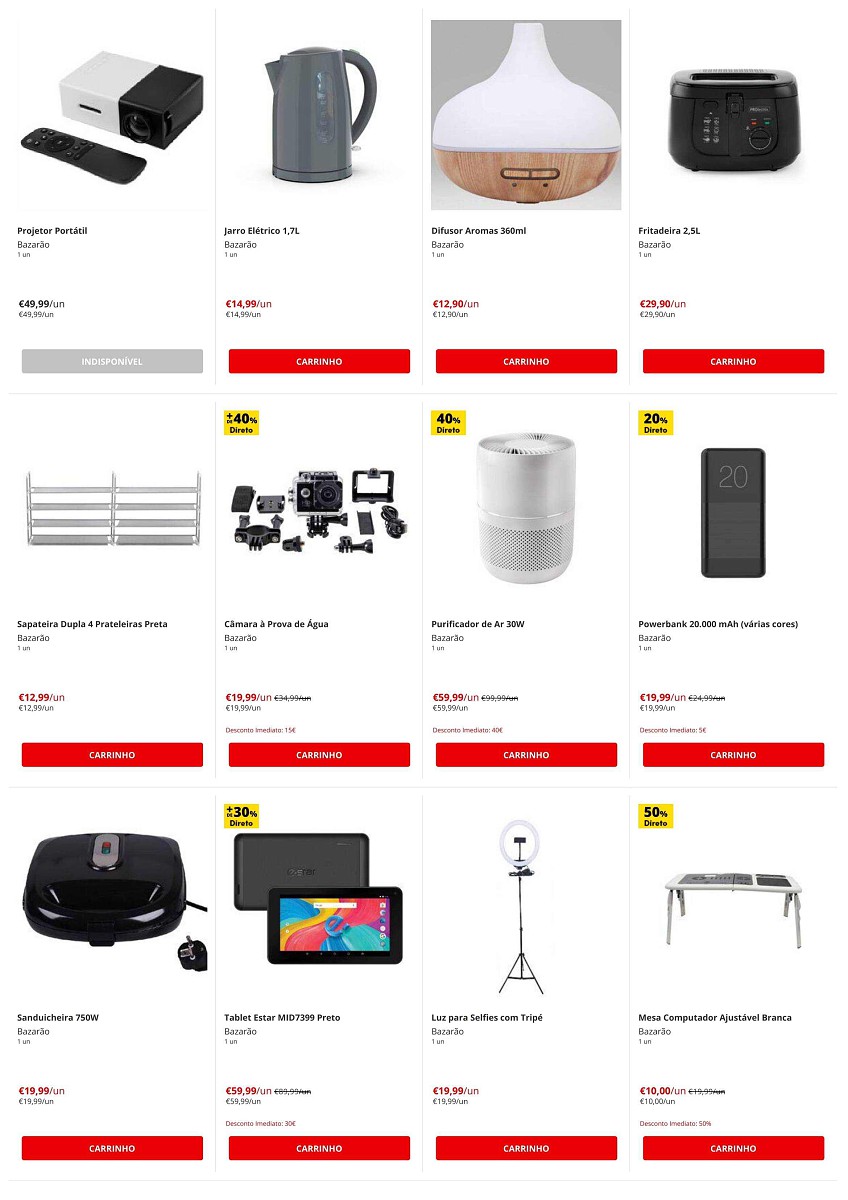 Bazarão 26 outubro a 1 novembro