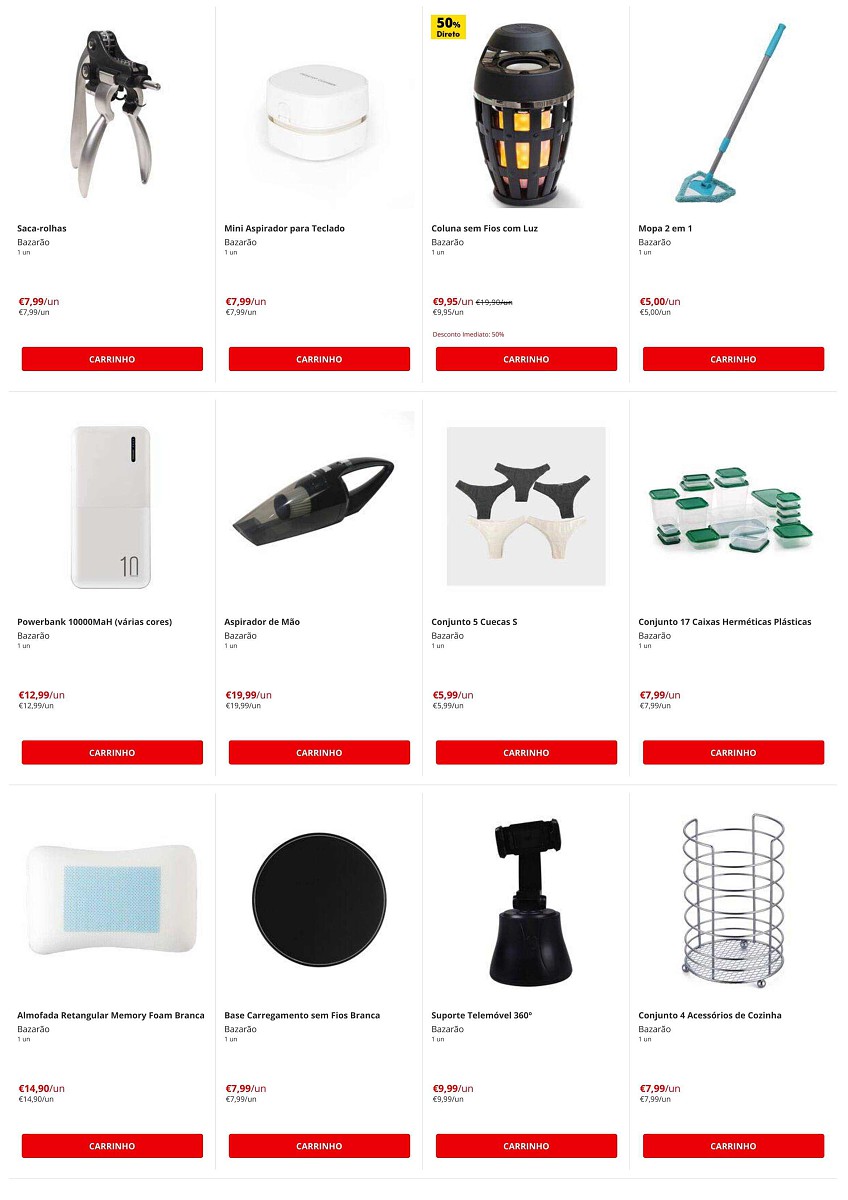 Bazarão 26 outubro a 1 novembro