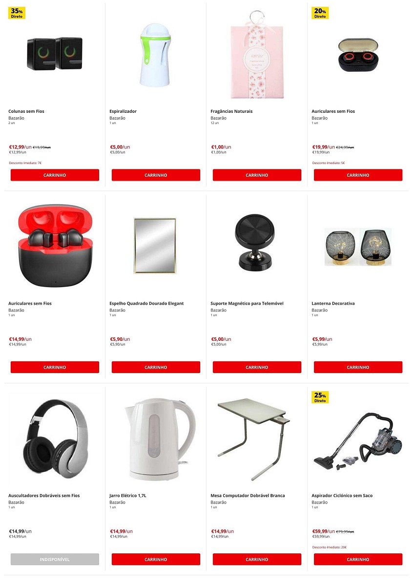 Bazarão 26 outubro a 1 novembro