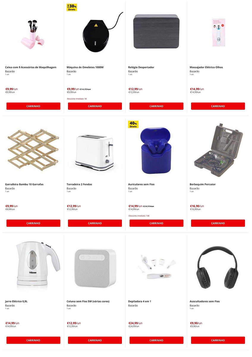 Bazarão 26 outubro a 1 novembro