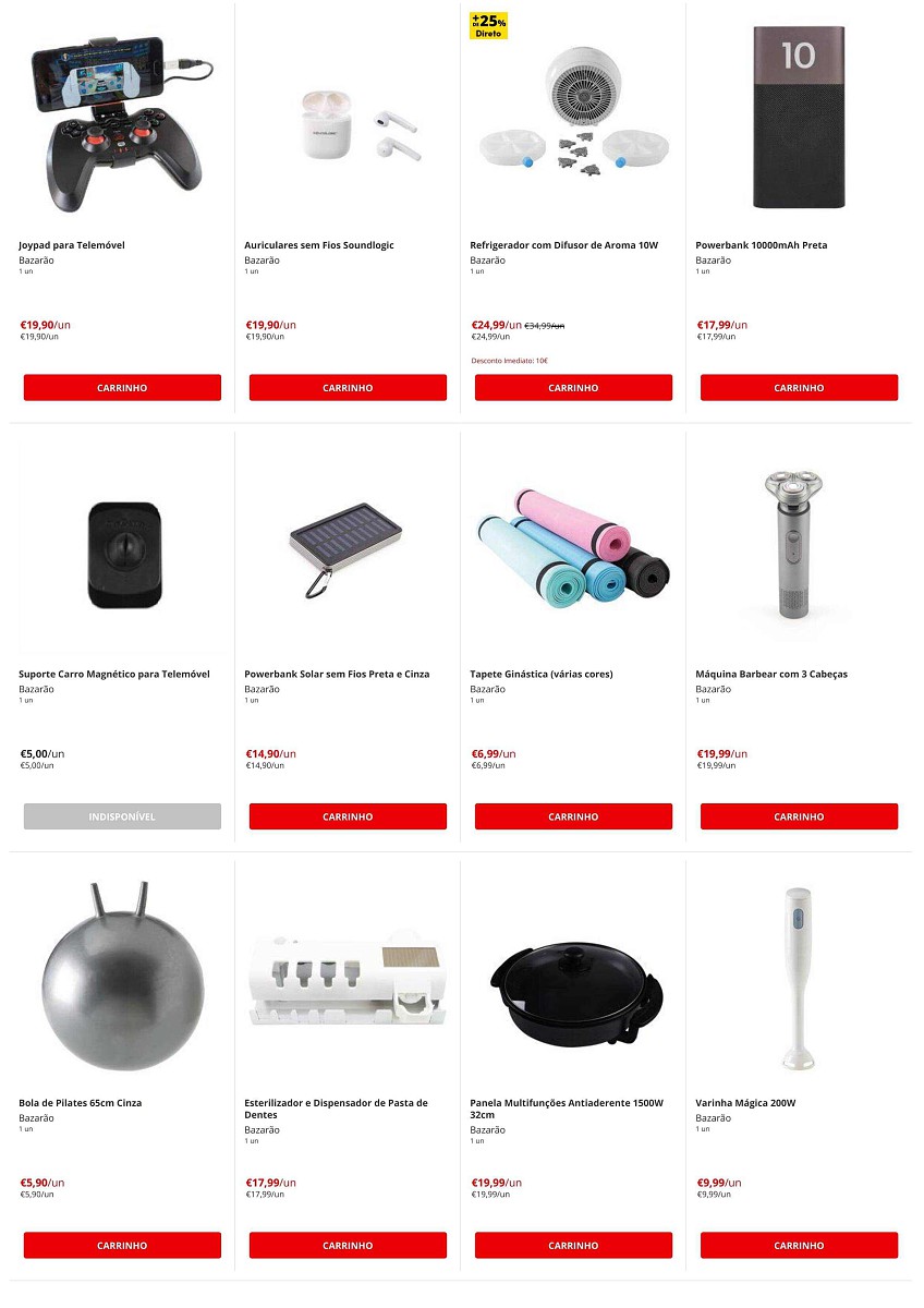 Bazarão 26 outubro a 1 novembro