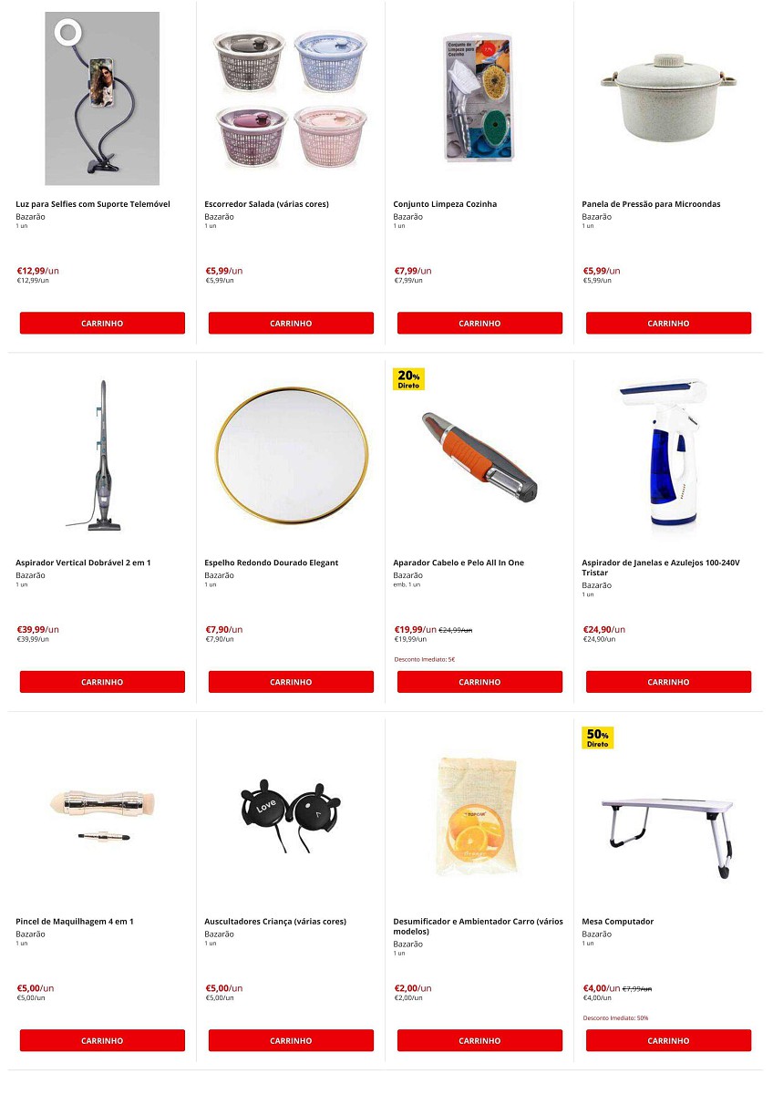 Bazarão 26 outubro a 1 novembro