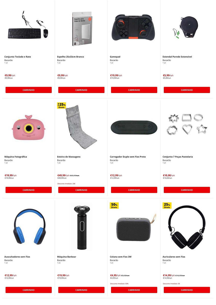 Bazarão 26 outubro a 1 novembro