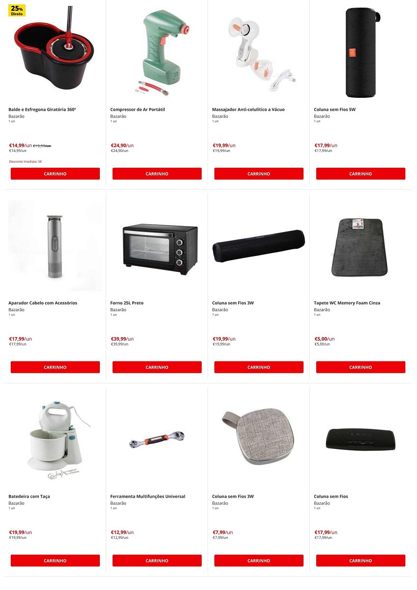 Bazarão 26 outubro a 1 novembro