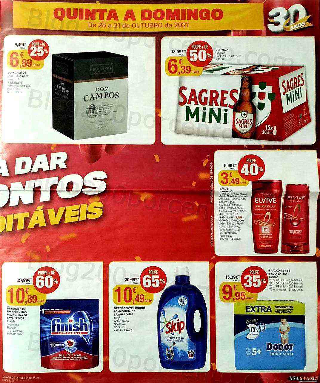 Antevisão Folheto Intermarché 28 outubro a 3 novembro