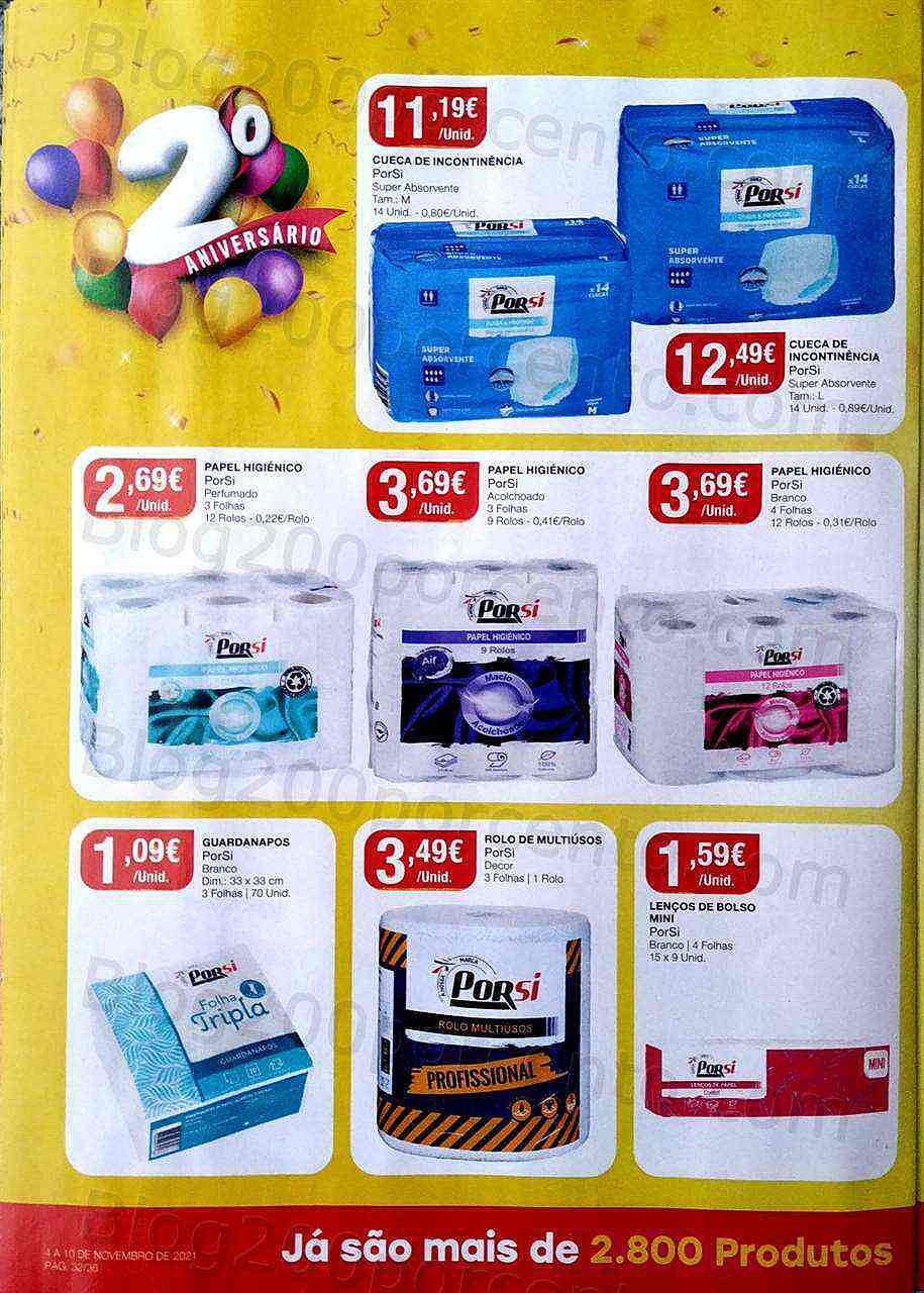Antevisão Folheto INTERMARCHÉ Especial Porsi 50% em tudo - 4 a 10 novembro