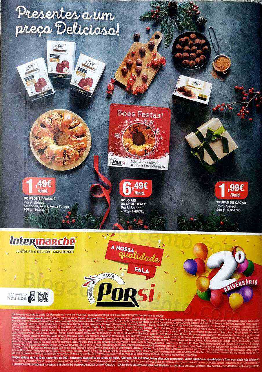 Antevisão Folheto INTERMARCHÉ Especial Porsi 50% em tudo - 4 a 10 novembro