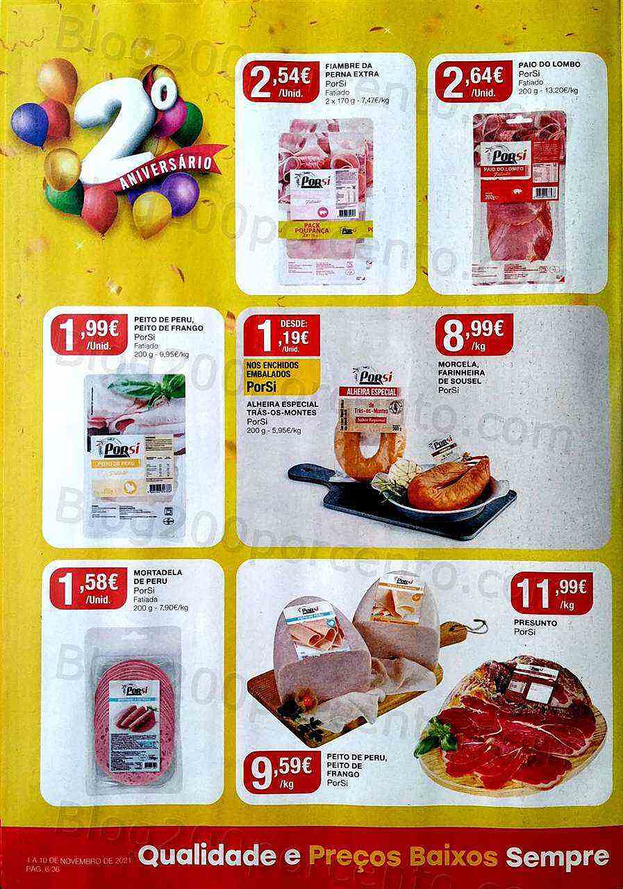 Antevisão Folheto INTERMARCHÉ Especial Porsi 50% em tudo - 4 a 10 novembro