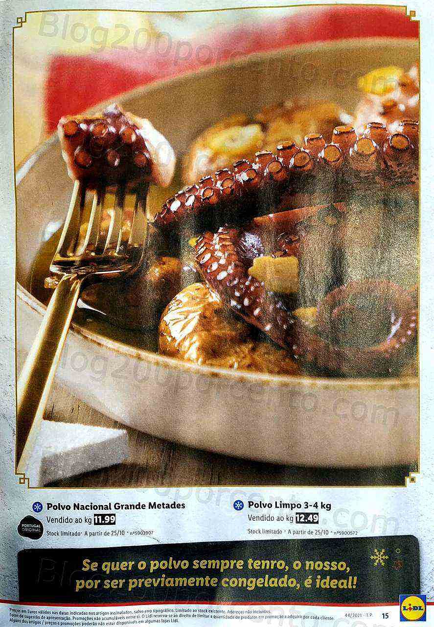 Antevisão Folheto LIDL Natal Promoções de 1 novembro a 25 dezembro