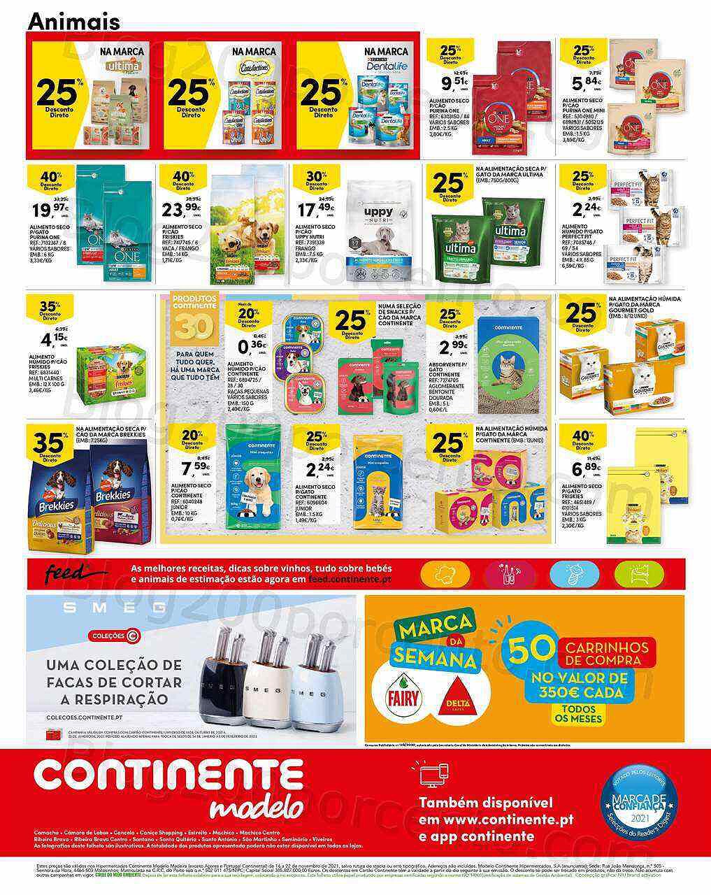 Antevisão Folheto CONTINENTE Madeira Promoções de 16 a 22 novembro