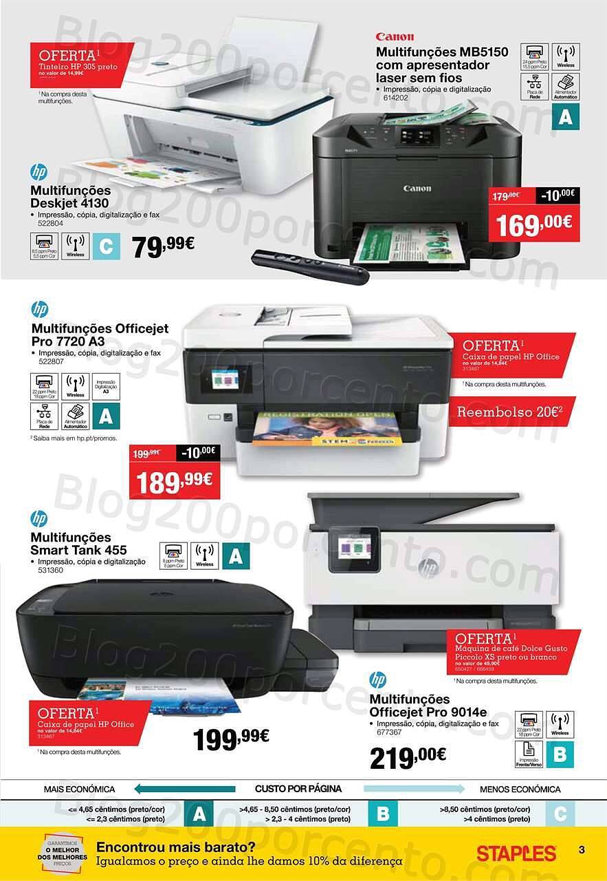 Antevisão Folheto Staples 12 a 27 outubro