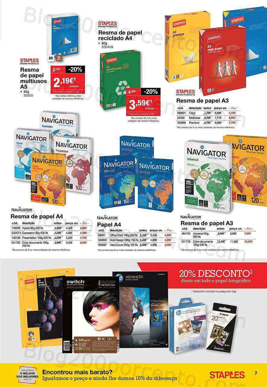Antevisão Folheto Staples 12 a 27 outubro