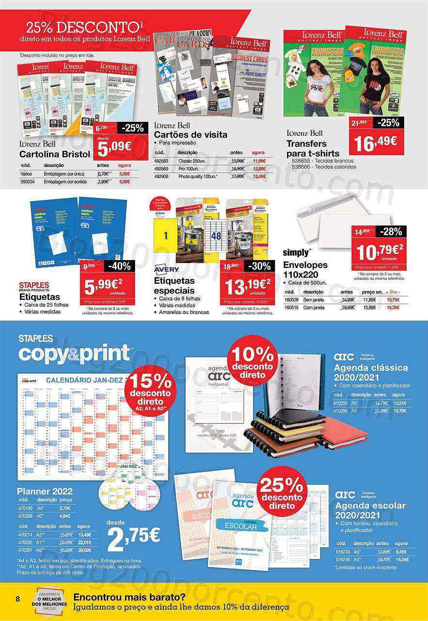 Antevisão Folheto Staples 12 a 27 outubro