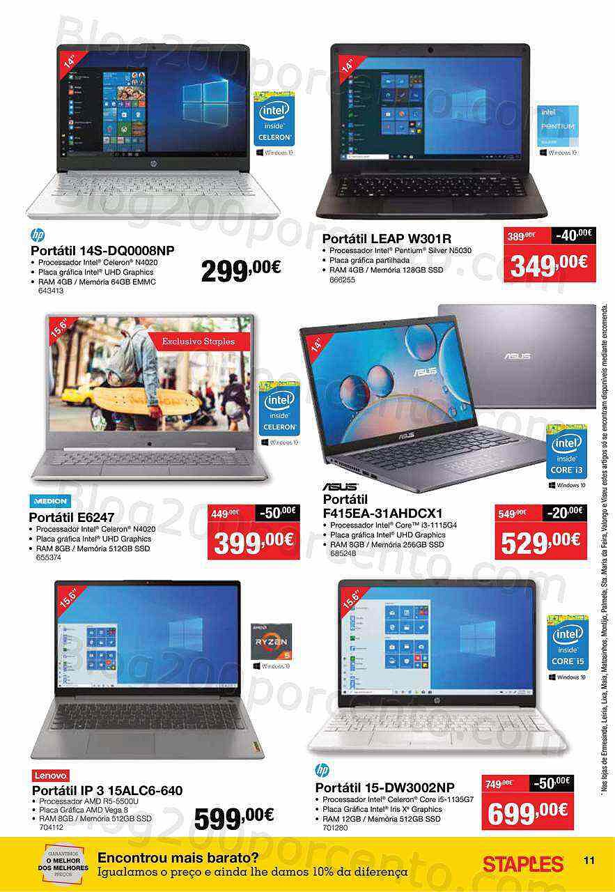 Antevisão Folheto Staples 12 a 27 outubro