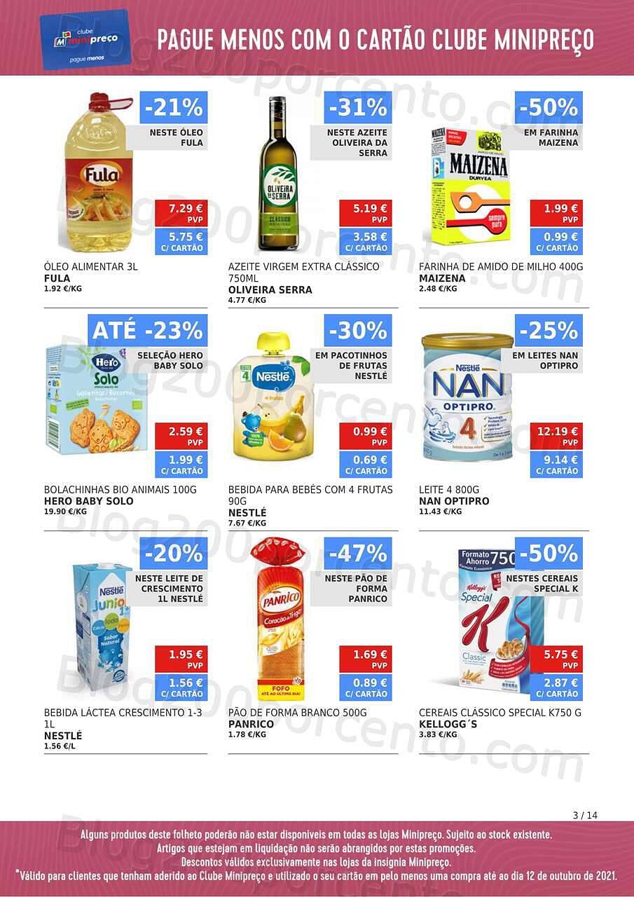 Antevisão Folheto CLUBE Minipreço 14 a 20 outubro