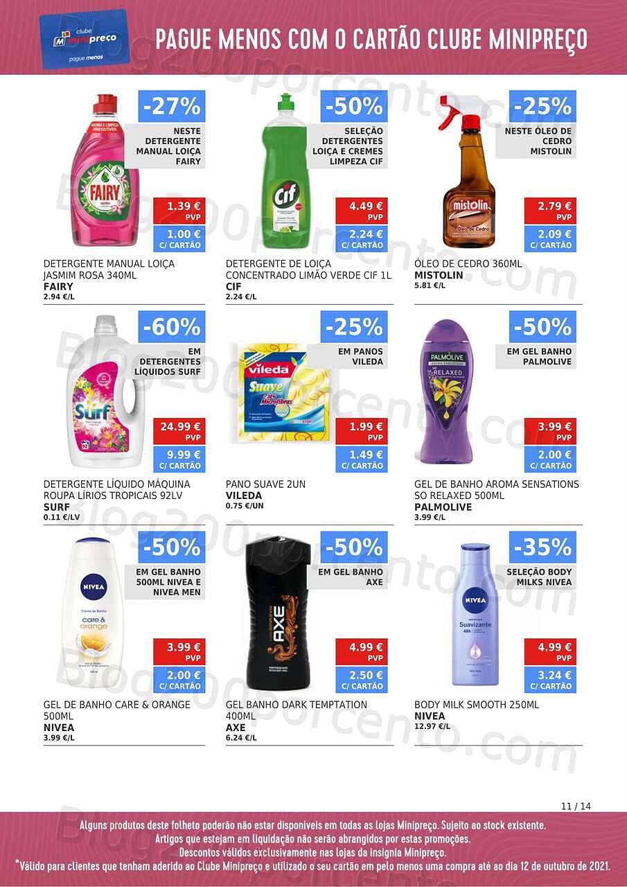 Antevisão Folheto CLUBE Minipreço 14 a 20 outubro