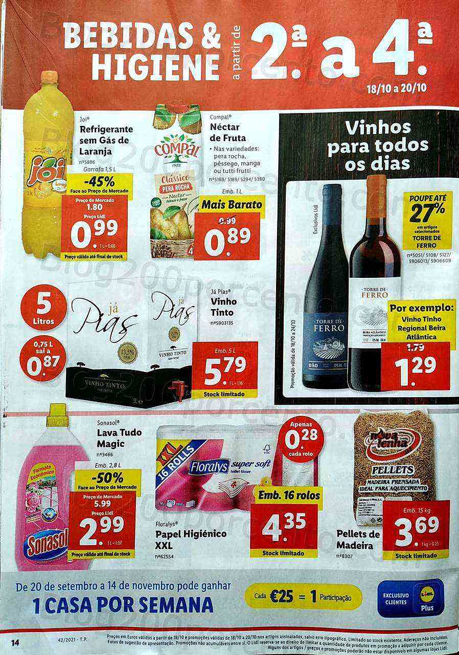 Antevisão Folheto LIDL Promoções de 18 a 24 outubro