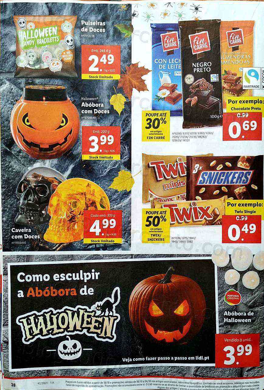Antevisão Folheto LIDL Promoções de 18 a 24 outubro