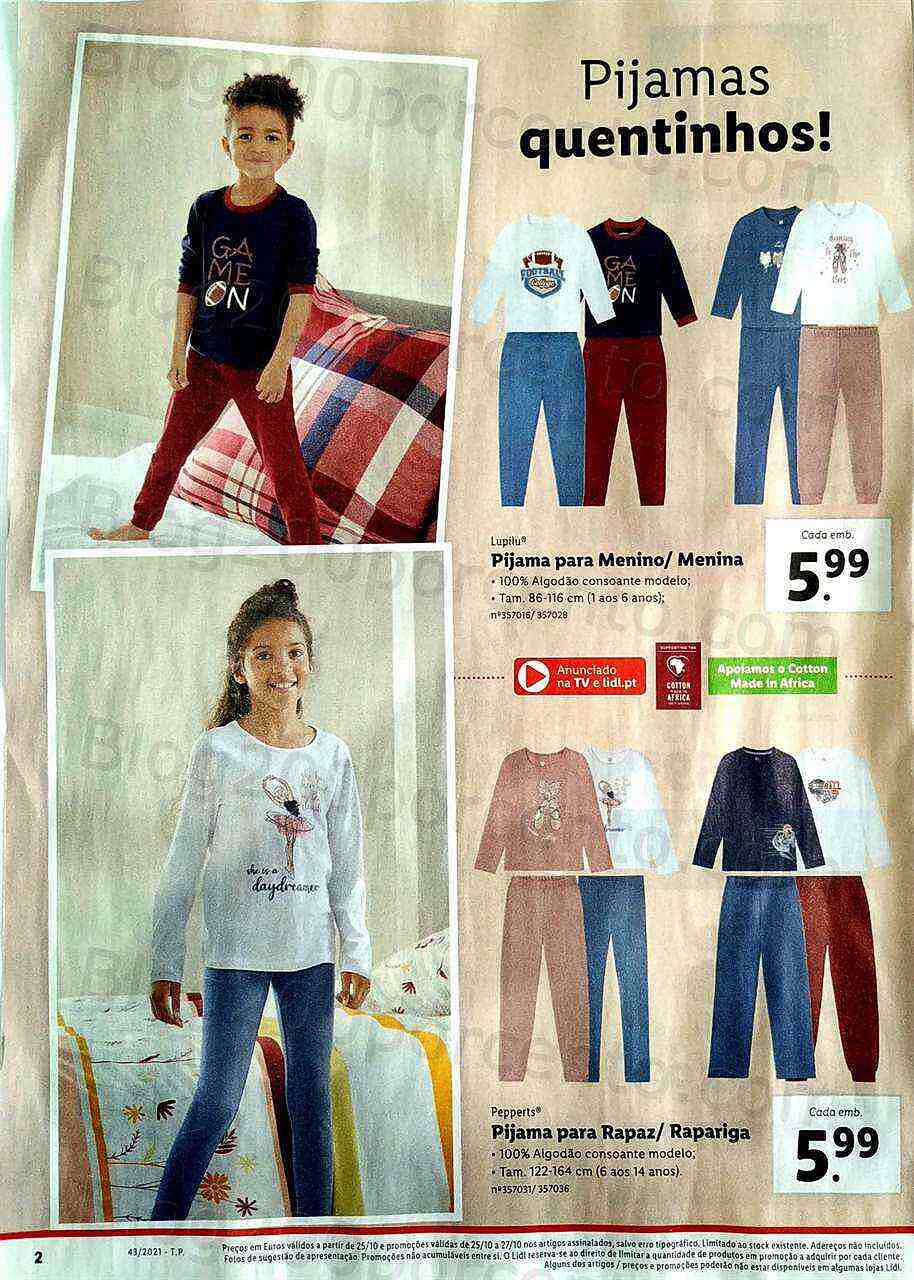 Antevisão Folheto LIDL Promoções de 25 a 31 outubro