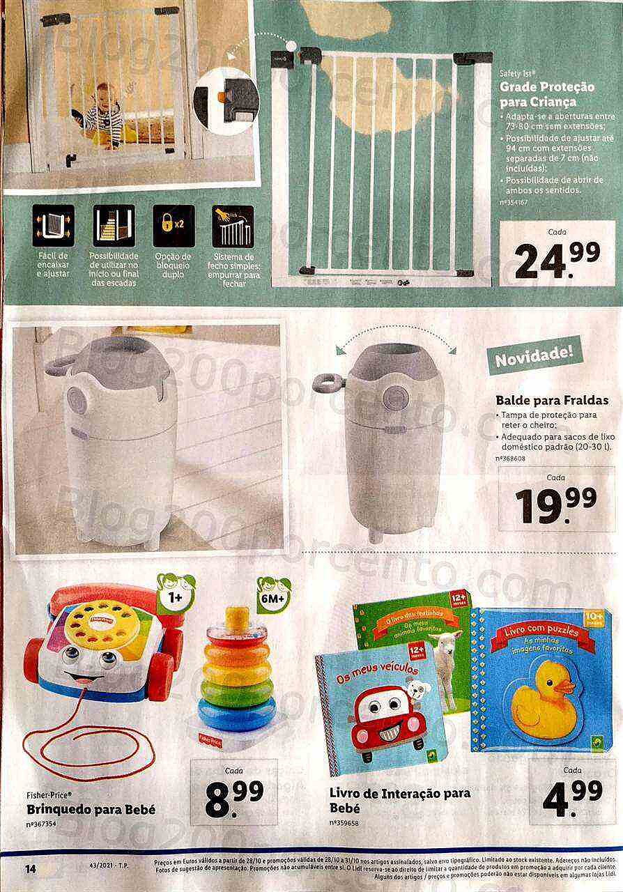 Antevisão Folheto LIDL Promoções de 25 a 31 outubro