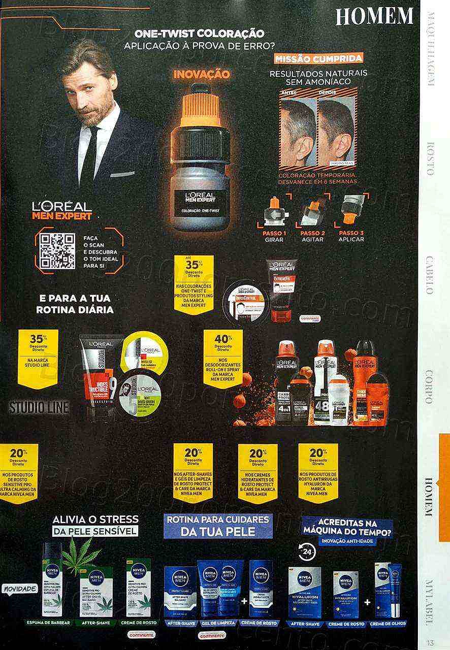 Antevisão Folheto CONTINENTE Beleza Promoções de 26 outubro a 7 novembro