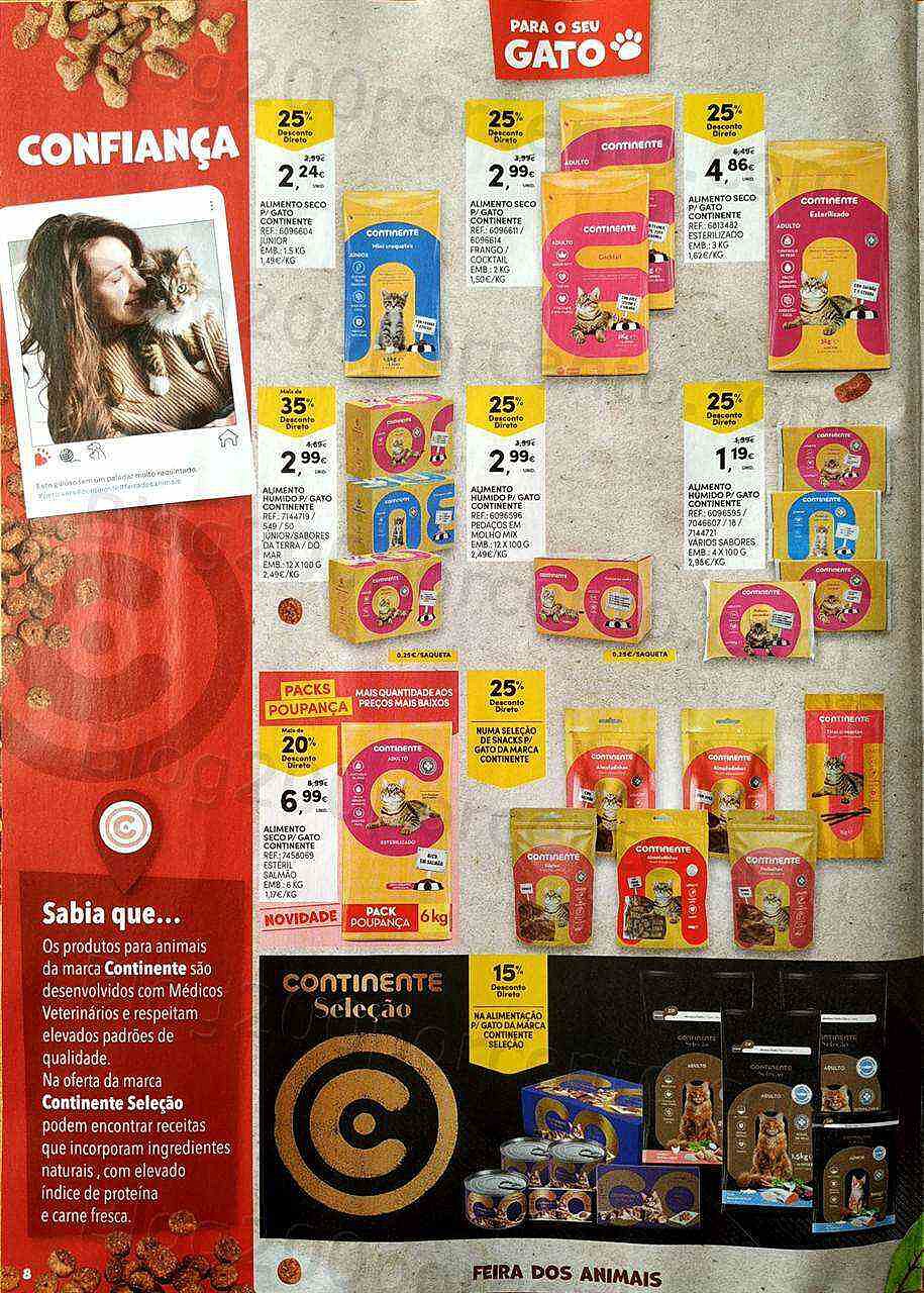 Antevisão Folheto Feira Animais Continente