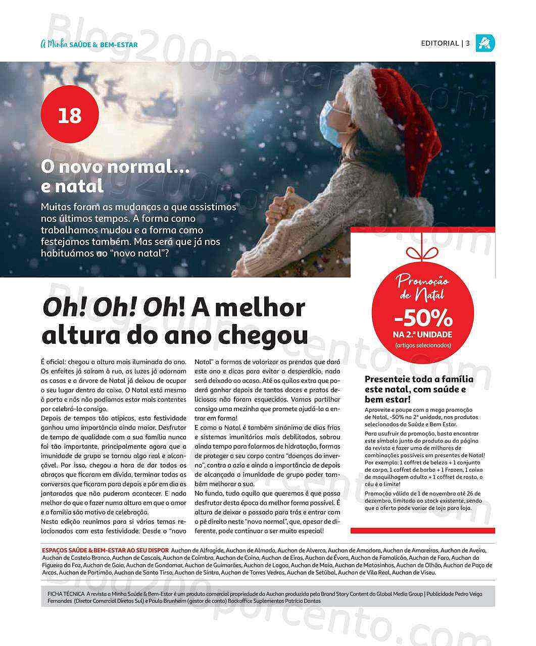 Auchan natal Bem Estar